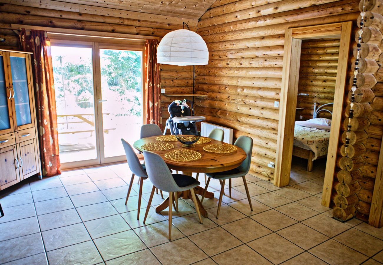 Chalet in Basse-sur-le-Rupt - Chalet et Spa de La Burotte