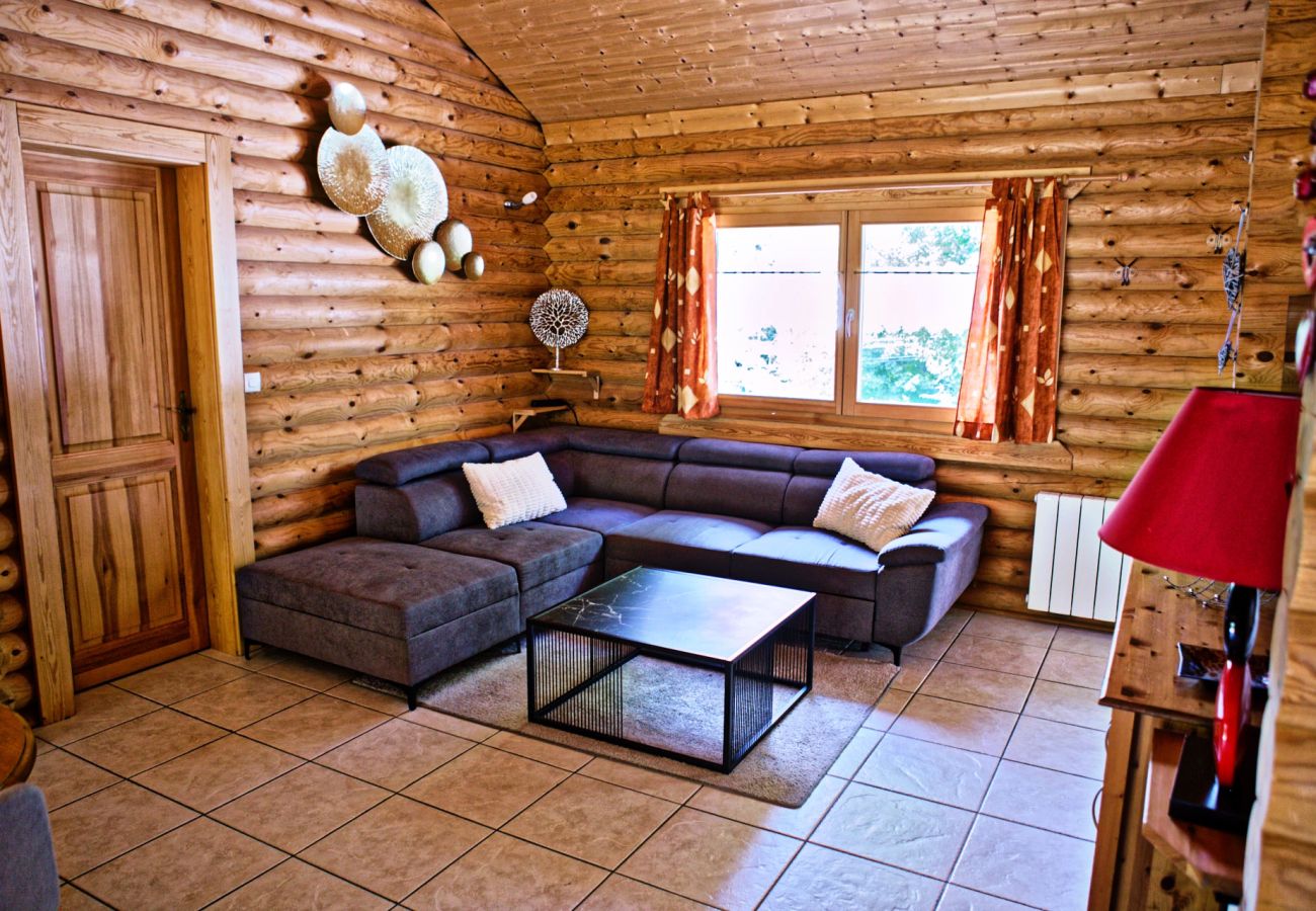 Chalet in Basse-sur-le-Rupt - Chalet et Spa de La Burotte