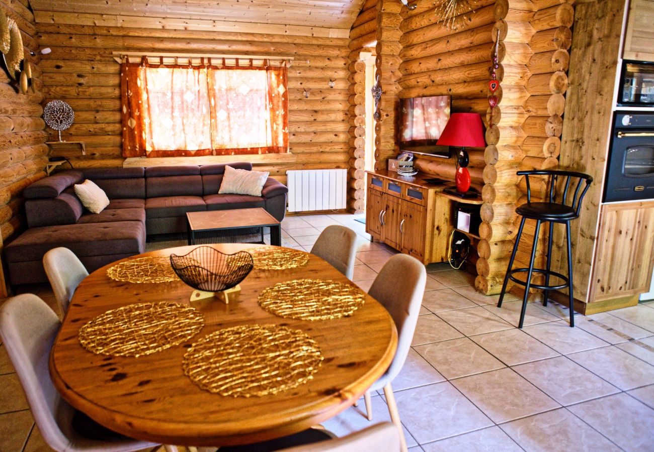 Chalet à Basse-sur-le-Rupt - Chalet et Spa de La Burotte