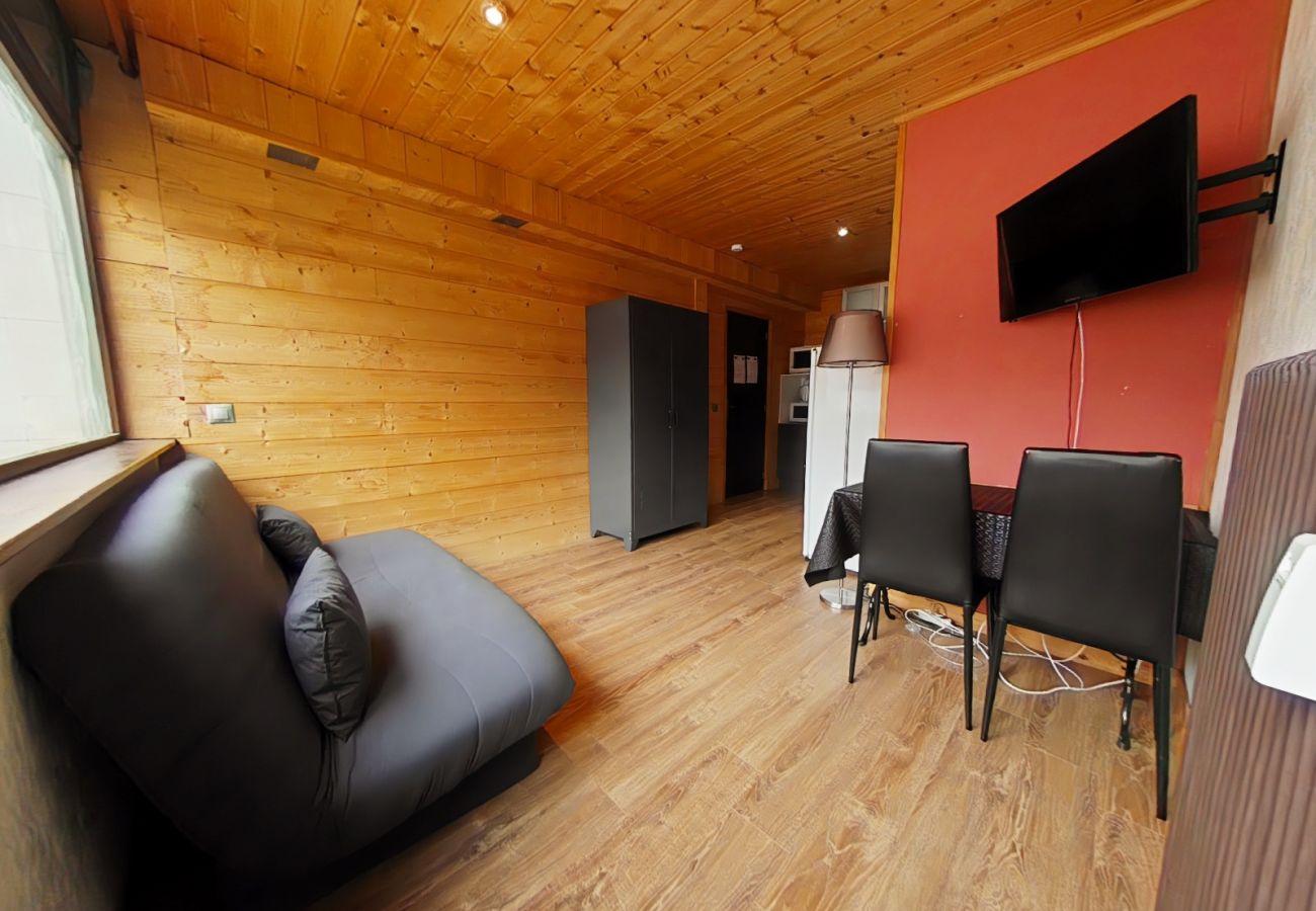 Studio in La Bresse - Le 8bis, vue pistes