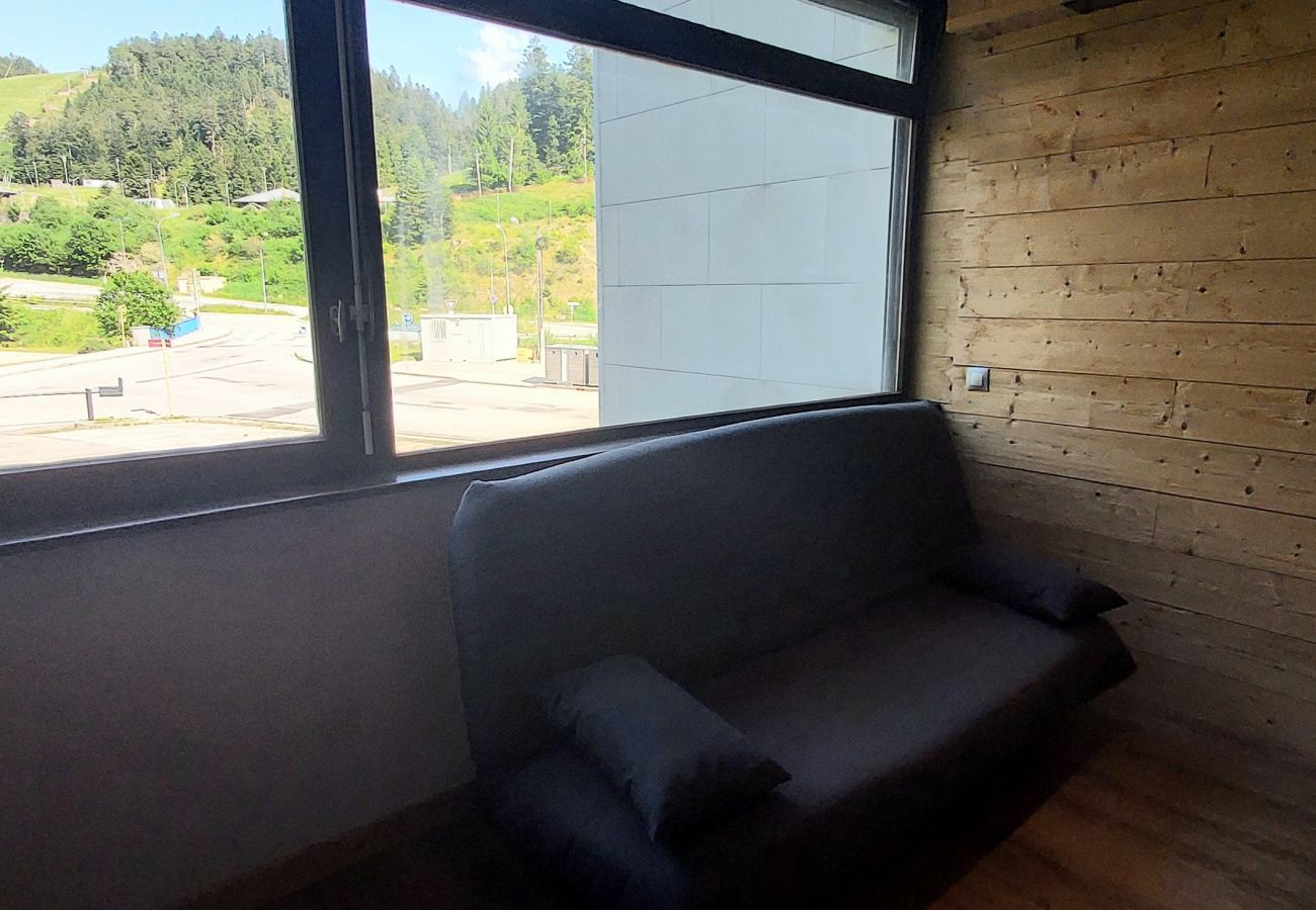 Studio in La Bresse - Le 8bis, vue pistes