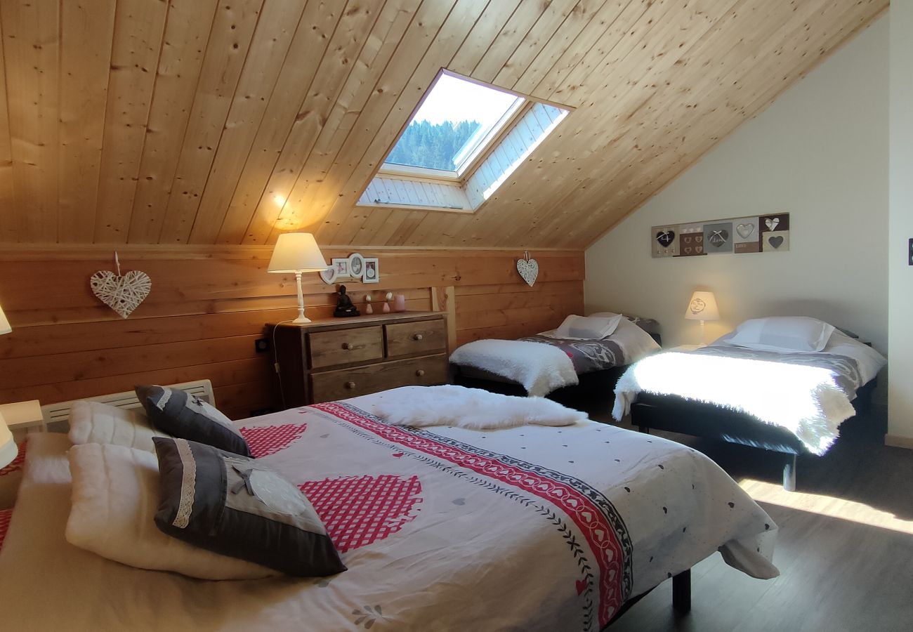 Chalet in Gérardmer - Chalet 360° l'Essenti'Aile, pistes La Mauselaine