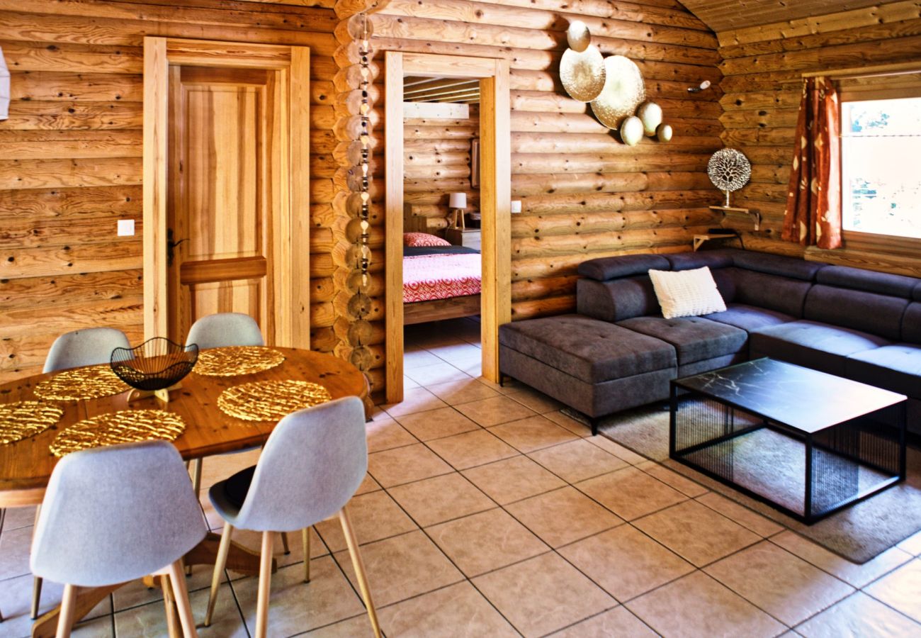 Chalet in Basse-sur-le-Rupt - Chalet et Spa de La Burotte