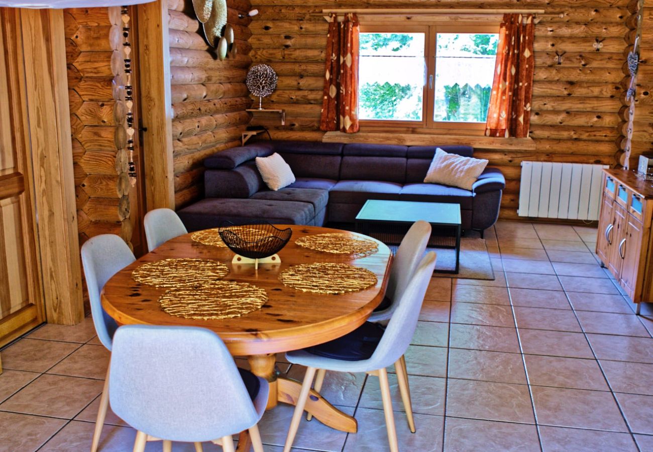 Chalet in Basse-sur-le-Rupt - Chalet et Spa de La Burotte